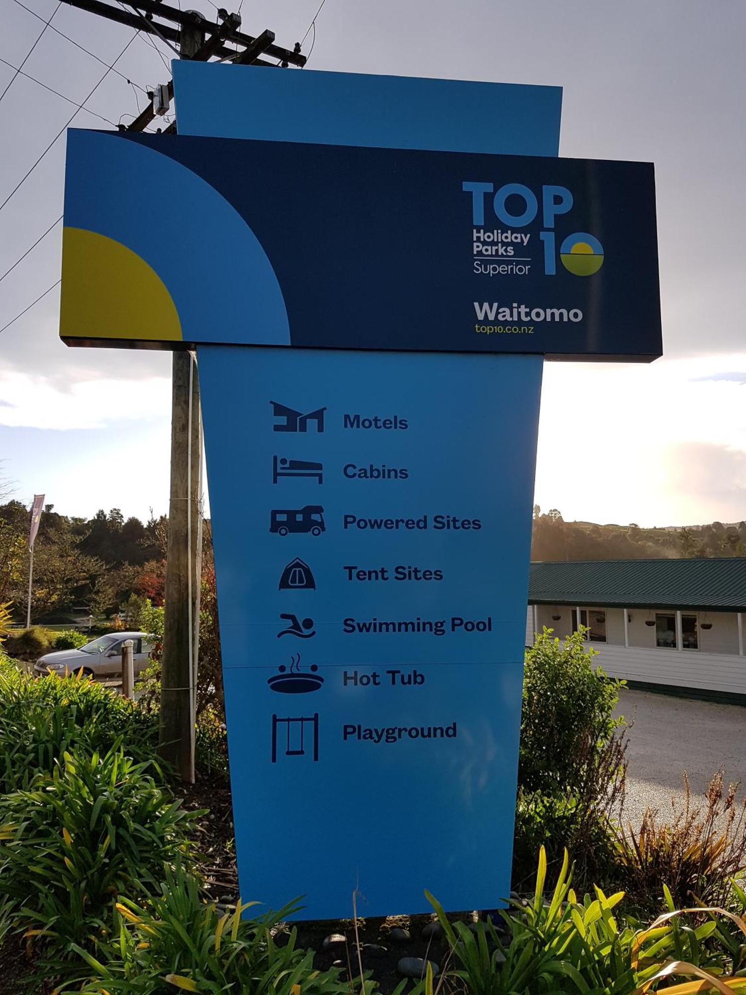 Waitomo Top 10 Holiday Park Waitomo Caves Kültér fotó